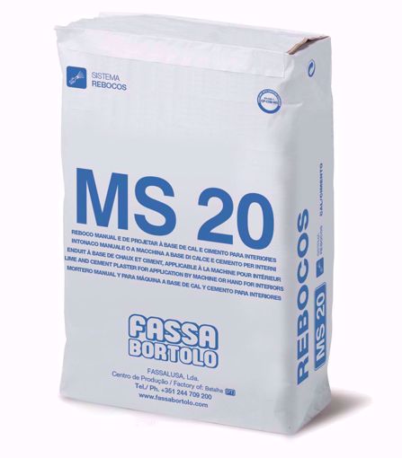 FASSA Sistema de Reboco Tradicional MS 20