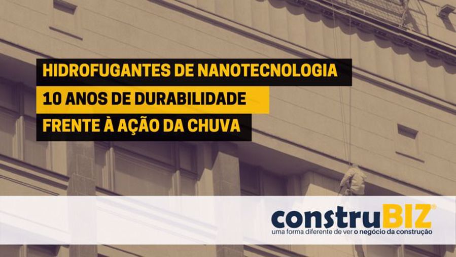 HIDROFUGANTES COM UMA DURABILIDADE DE 10 ANOS