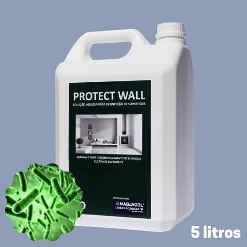 5 Litros de MAGJACOL DESINFEÇÃO PROTECT WALL solução aquosa para desinfecção de superficies