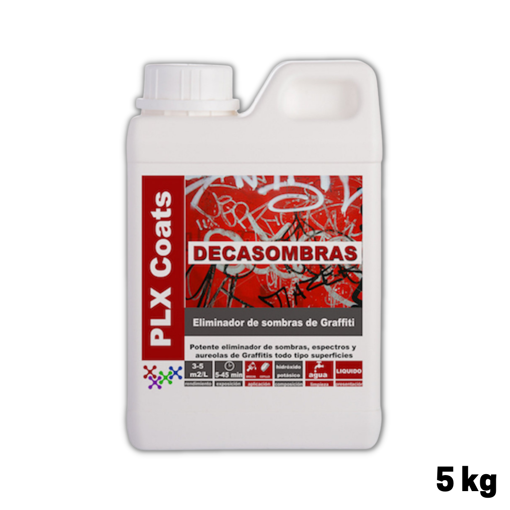 PLXCOATS DECASOMBRAS - Removedor sombras de graffiti