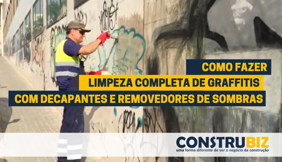 COMO REMOVER GRAFFITIS, SOMBRAS E AURÉOLAS