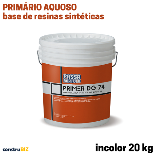 FASSA BORTOLO Primer DG 74 incolor balde 20kg