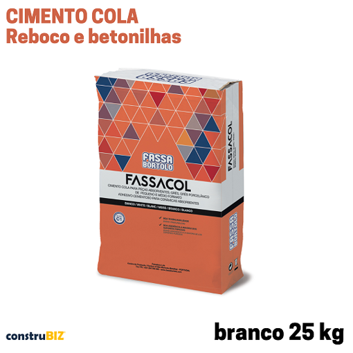 FASSA BORTOLO Fassacol Branco sc25kg