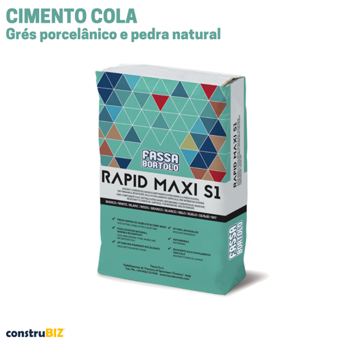 FASSA BORTOLO Rapid Maxi S1 Cimento Cola sc25kg	