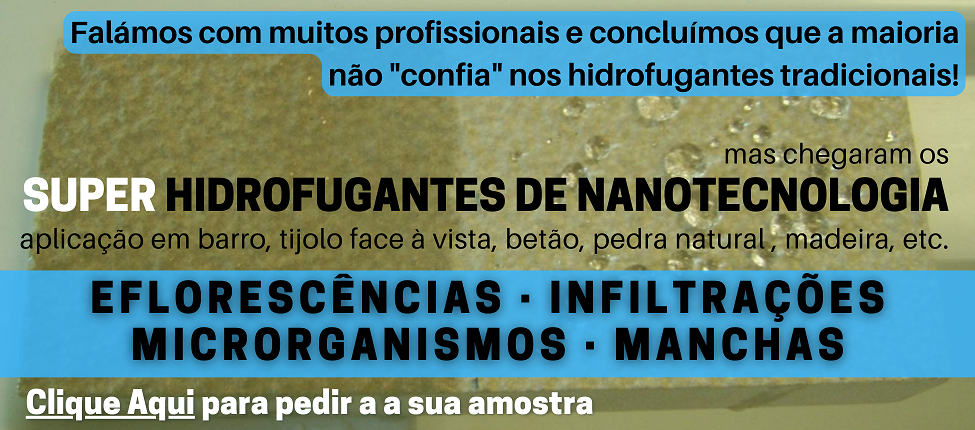 Hidrofugantes de última geraçãi