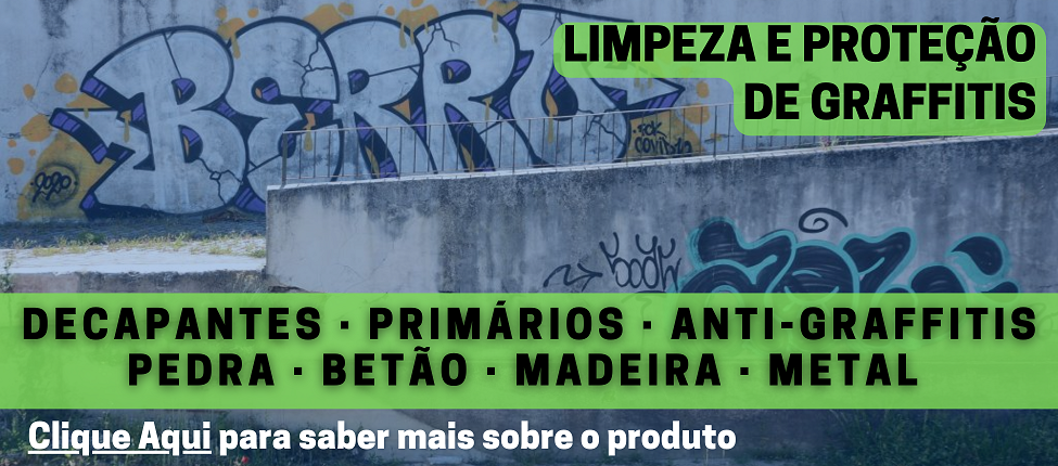 Produtos para limpeza e proteção de graffitis